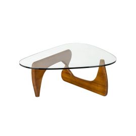 Simple Tea Teable With Glass Surface